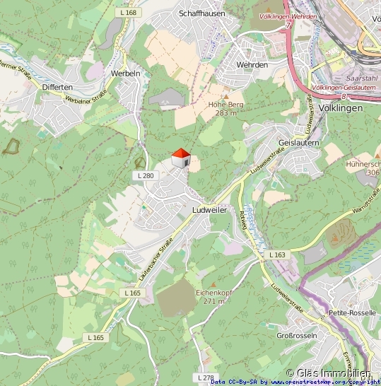 Naturnahe Wohnlage mit bester Infrastruktur Erdgeschosswohnung V�lklingen
