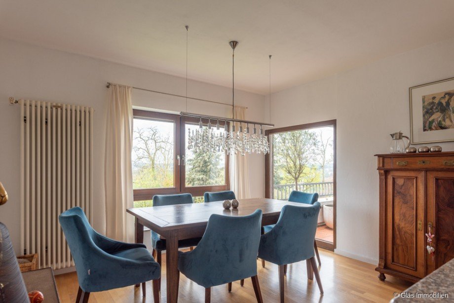 Esszimmer im DG Zweifamilienhaus Bous