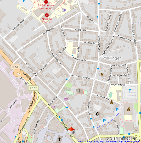 Zentrale Wohnlage Etagenwohnung V�lklingen