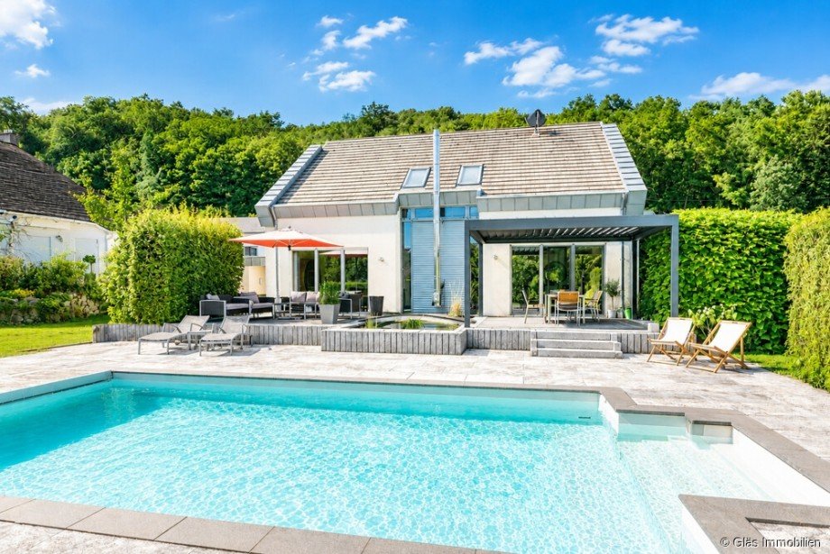 Wohnen wie im Urlaub Einfamilienhaus �berherrn