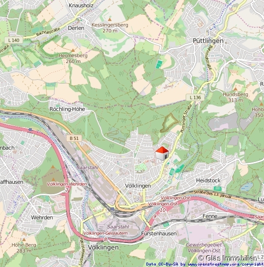 Ruhige Wohnlage Einfamilienhaus V�lklingen