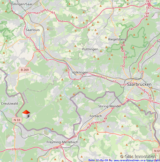 Wohnlage Einfamilienhaus V�lklingen