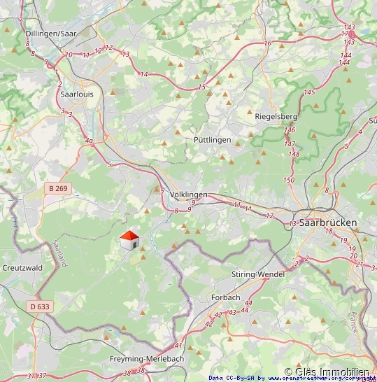 Verkehrsg�nstige Wohnlage Wohngrundst�ck V�lklingen / Ludweiler