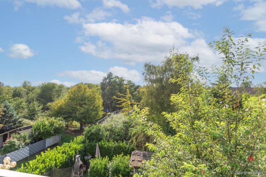 Blick vom Balkon Maisonettewohnung Saarlouis
