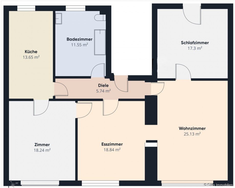 Grundriss_ Etagenwohnung Gro�rosseln
