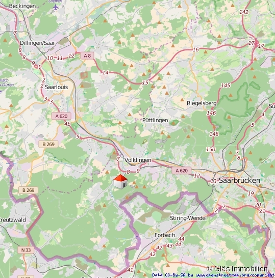 Verkehrsg�nstige Lage Zweifamilienhaus V�lklingen