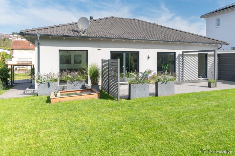 R�ckansicht Einfamilienhaus Spiesen-Elversberg