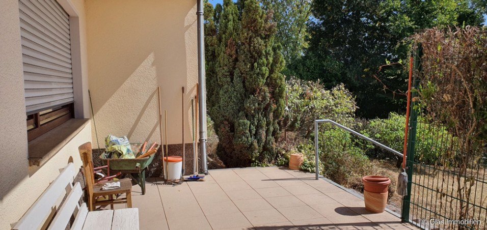 Terrassensitzplatz Souterrainwohnung V�lklingen