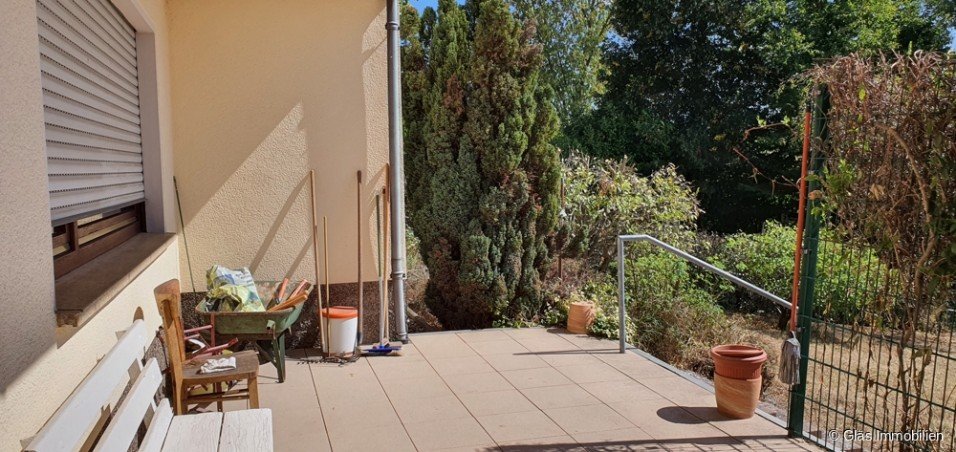 Terrassensitzplatz Souterrainwohnung V�lklingen