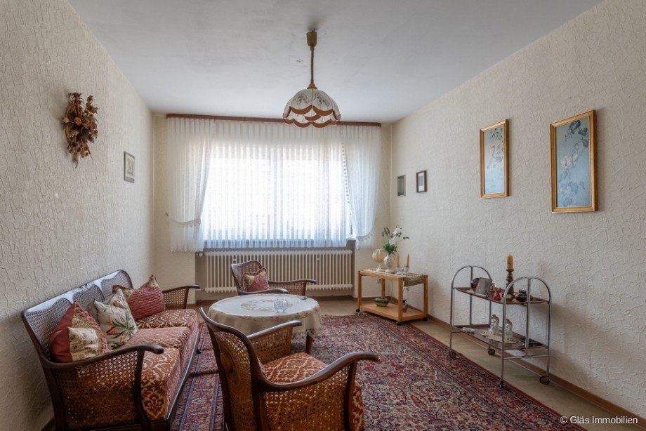 Wohnzimmer OG Zweifamilienhaus Bous