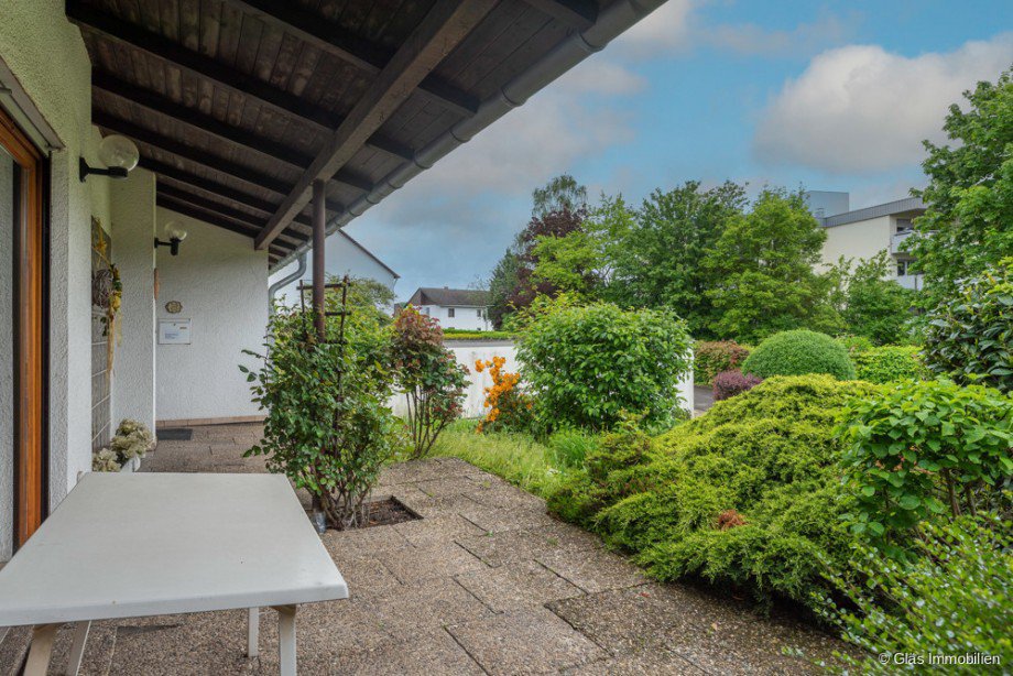 �berdachte S�dterrasse Einfamilienhaus V�lklingen