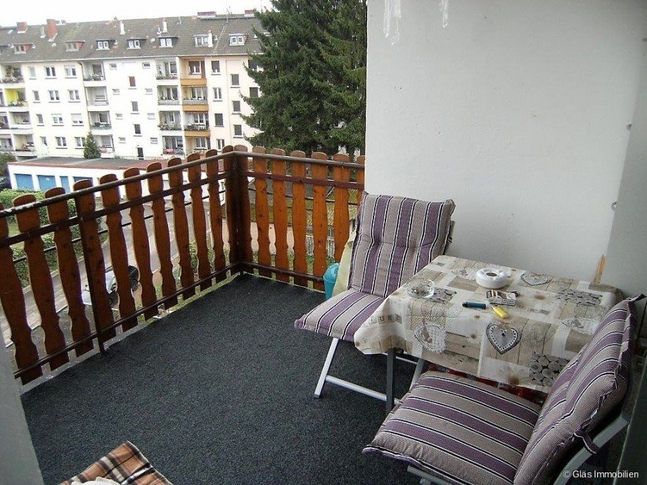 gem�tliche Loggia Etagenwohnung Saarbr�cken
