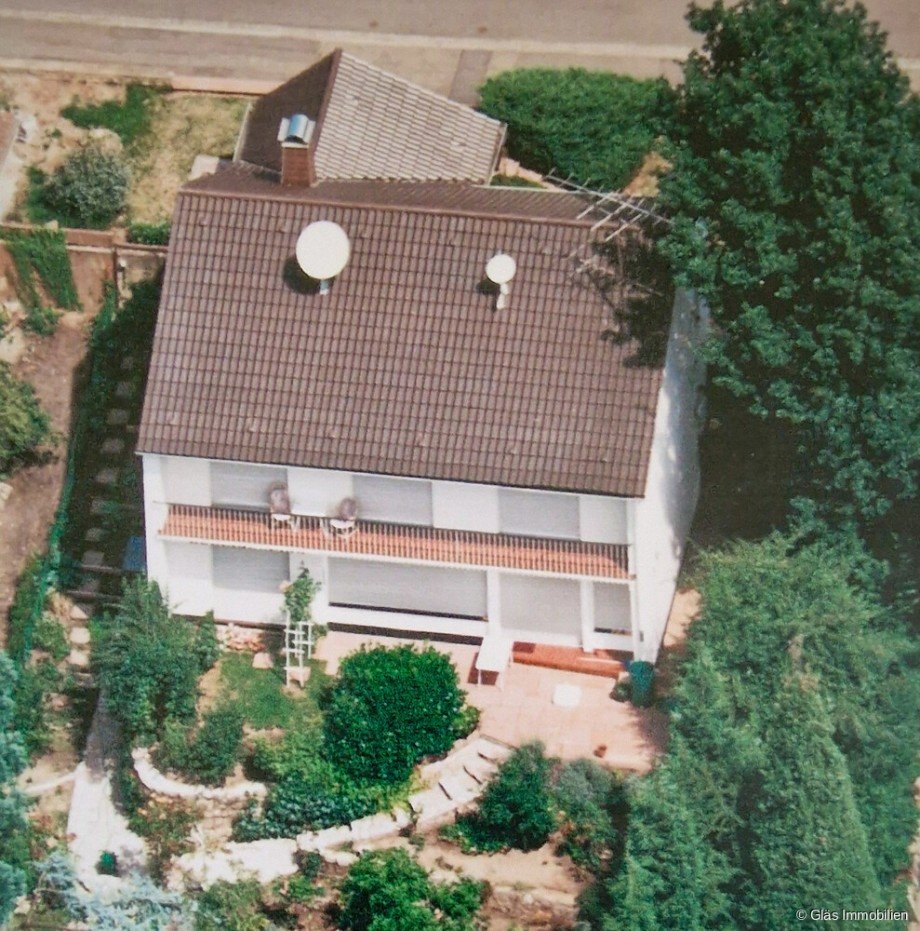 R�ckansicht Einfamilienhaus V�lklingen