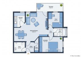 Hauptbild GEISLAUTERN - Großzügige Wohnung im Souterrain einer gepflegten Wohnanlage!