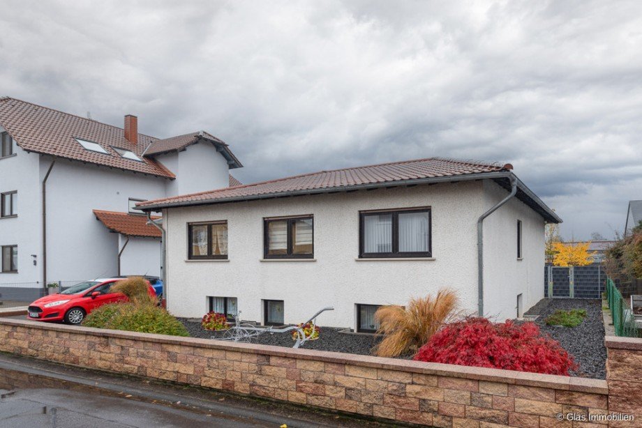 Seitenansicht Einfamilienhaus Grolsheim