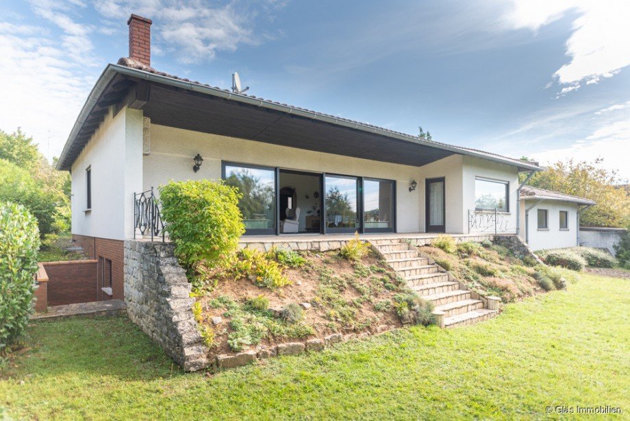 Gartenansicht Einfamilienhaus Gro�rosseln