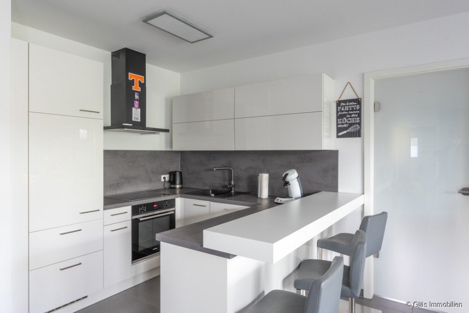 Moderne Einbauk�che Erdgeschosswohnung Dillingen