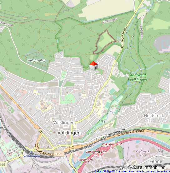 Lage Mehrfamilienhaus V�lklingen