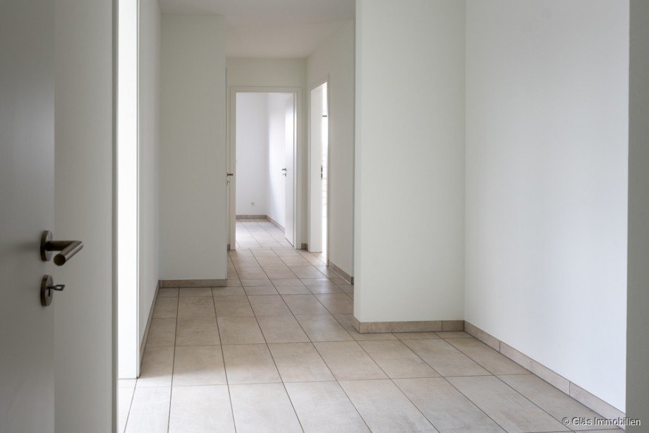 Flur mit Garderobe Etagenwohnung Mettlach