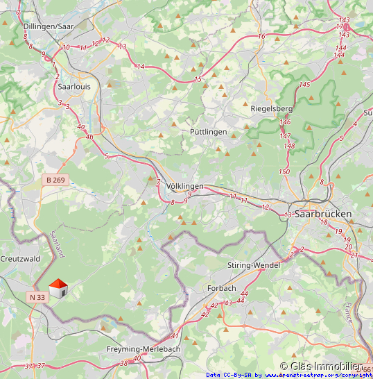 Wohnlage Einfamilienhaus V�lklingen