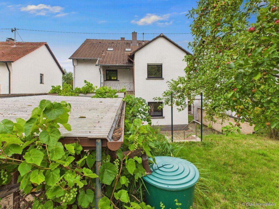 R�ckseite Haus Zweifamilienhaus Wadgassen