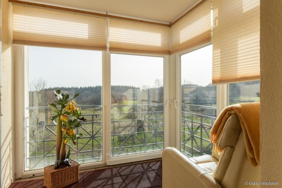 Wintergarten S�dwestseite Etagenwohnung Mettlach / Orscholz