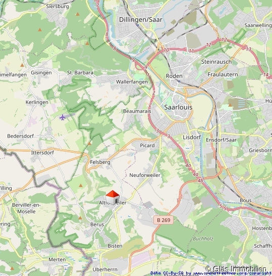 N�he Saarlouis Einfamilienhaus �berherrn / Altforweiler