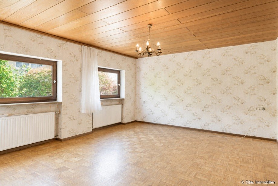 Arbeitszimmer im Eingangsbereich Zweifamilienhaus Gro�rosseln / Karlsbrunn