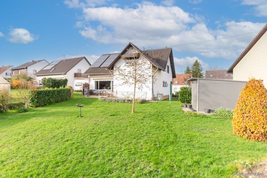 R�ckansicht Einfamilienhaus V�lklingen