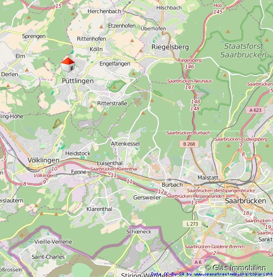 Ruhige Wohnlage Einfamilienhaus P�ttlingen