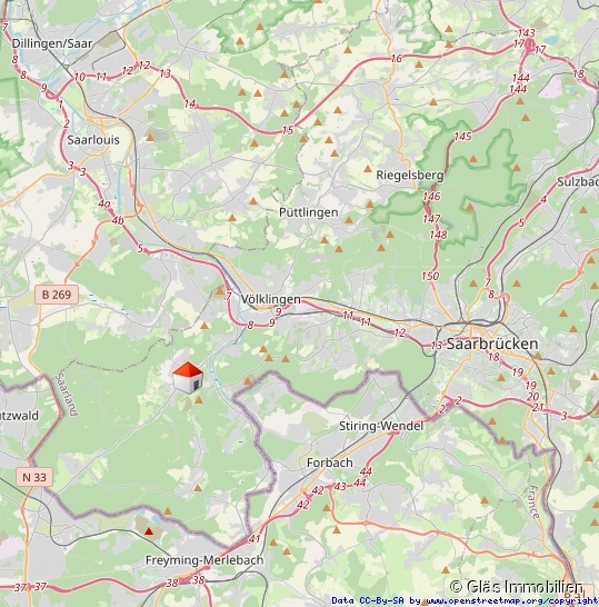 Verkehrsg�nstige Lage Halle / Lager / Produktion V�lklingen