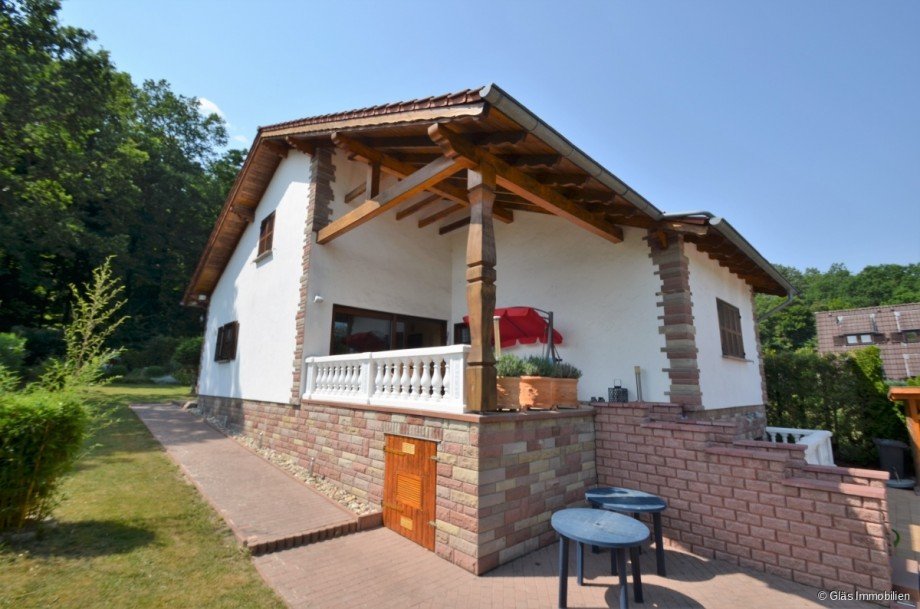 �berdachte Terrasse Einfamilienhaus Puttelange-aux-Lacs