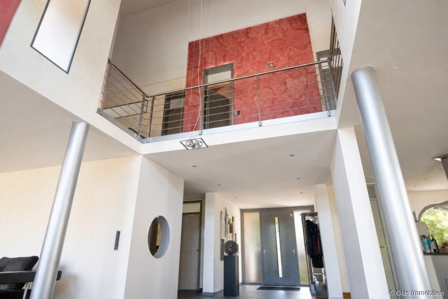 Blick vom Kaminzimmer Richtung Gallerie Einfamilienhaus �berherrn