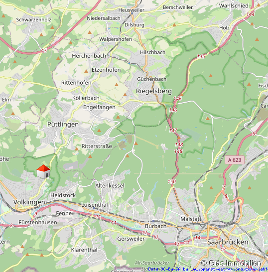 Verkehrsg�nstige Wohnlage Einfamilienhaus V�lklingen