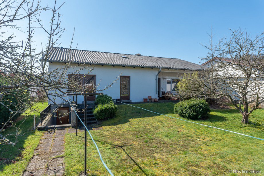 Gartenansicht Einfamilienhaus Blieskastel
