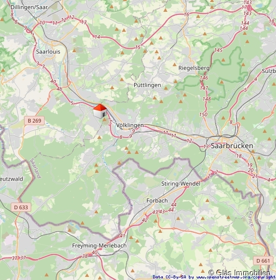 Verkehrsg�nstige Wohnlage Doppelhaush�lfte Wadgassen