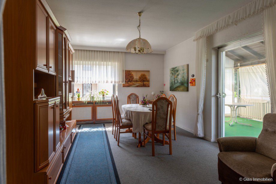 Esszimmer mit Zugang zur Terrasse Einfamilienhaus Wadgassen