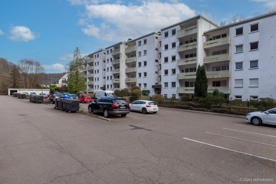 R�ckansicht Etagenwohnung Saarbr�cken / Schafbr�cke