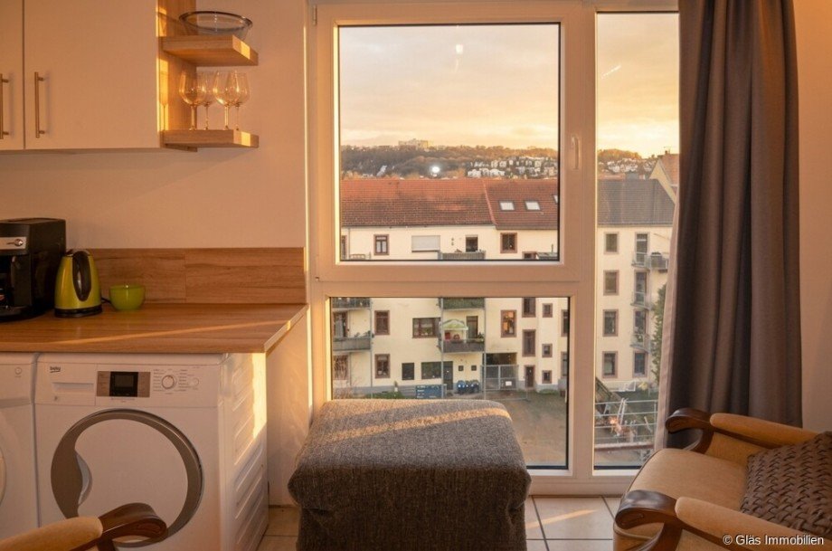 ...mit Panoramafenster Etagenwohnung Saarbr�cken