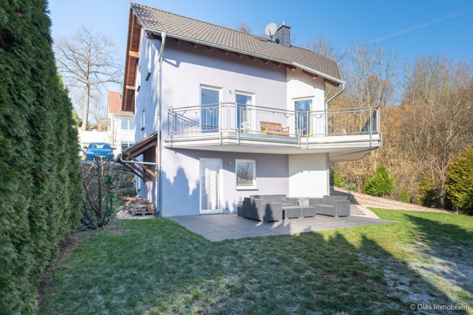 Gartenansicht Einfamilienhaus Neunkirchen-Wiebelskirchen
