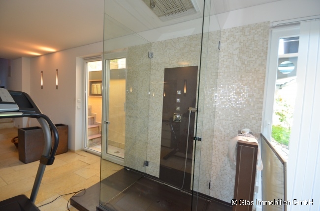 Walk in Dusche aus Schiefer Einfamilienhaus V�lklingen