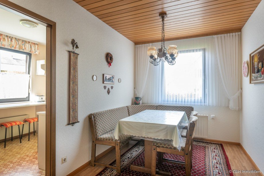 Esszimmer mit angrenzender K�che Zweifamilienhaus Wallerfangen