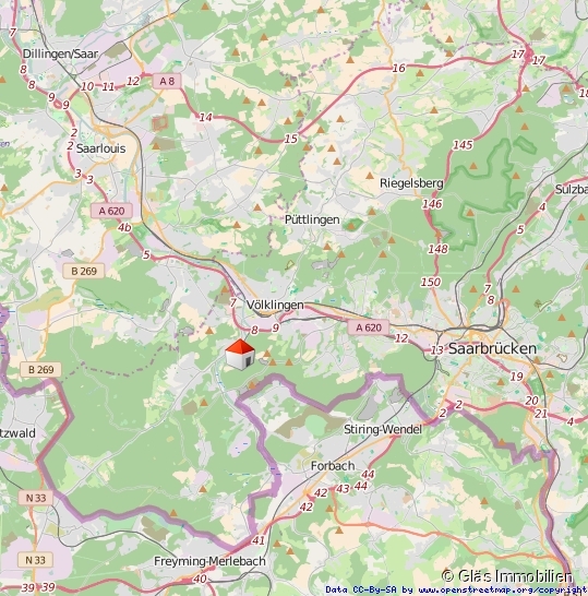 Wohnlage mit sehr guter Infrastruktur Einfamilienhaus V�lklingen
