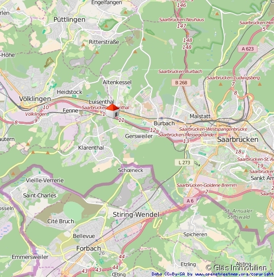 Verkehrsg�nstige Lage Erdgeschosswohnung Saarbr�cken