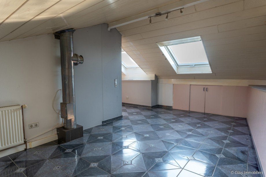 Arbeitszimmer oberes Geschoss Maisonettewohnung Saarlouis