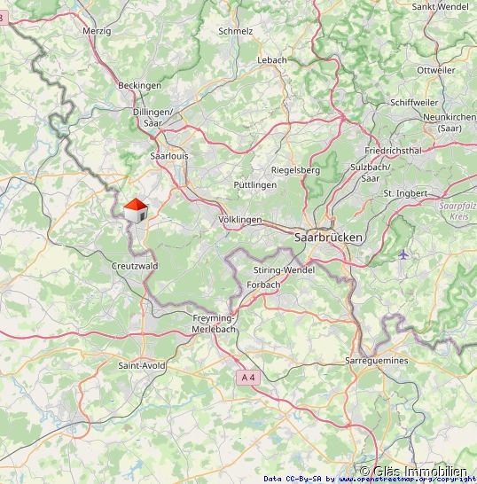 Wohnlage Einfamilienhaus �berherrn / Berus