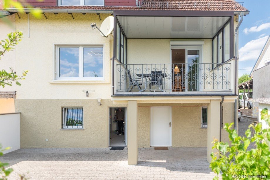 R�ckansicht Einfamilienhaus V�lklingen / Ludweiler