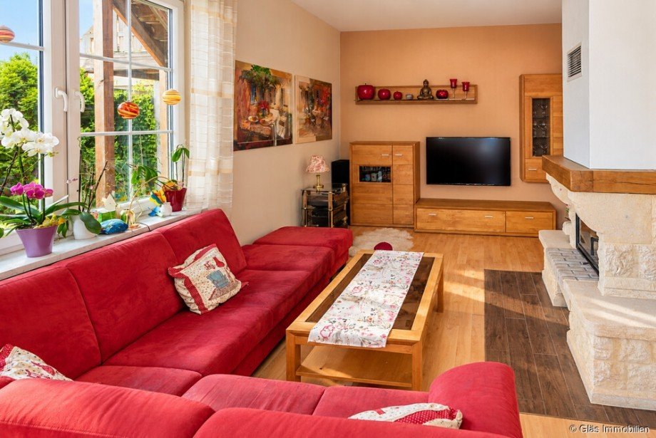 Wohnzimmer Zweifamilienhaus Wadgassen