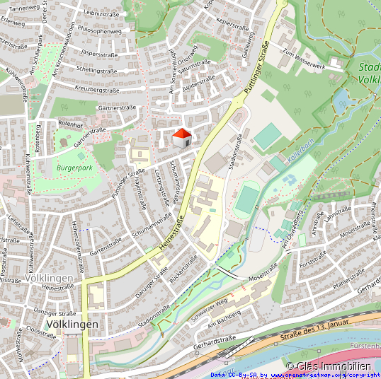Lage Reihenendhaus V�lklingen