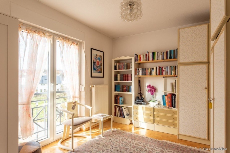 Arbeitszimmer Westseite Etagenwohnung Mettlach / Orscholz